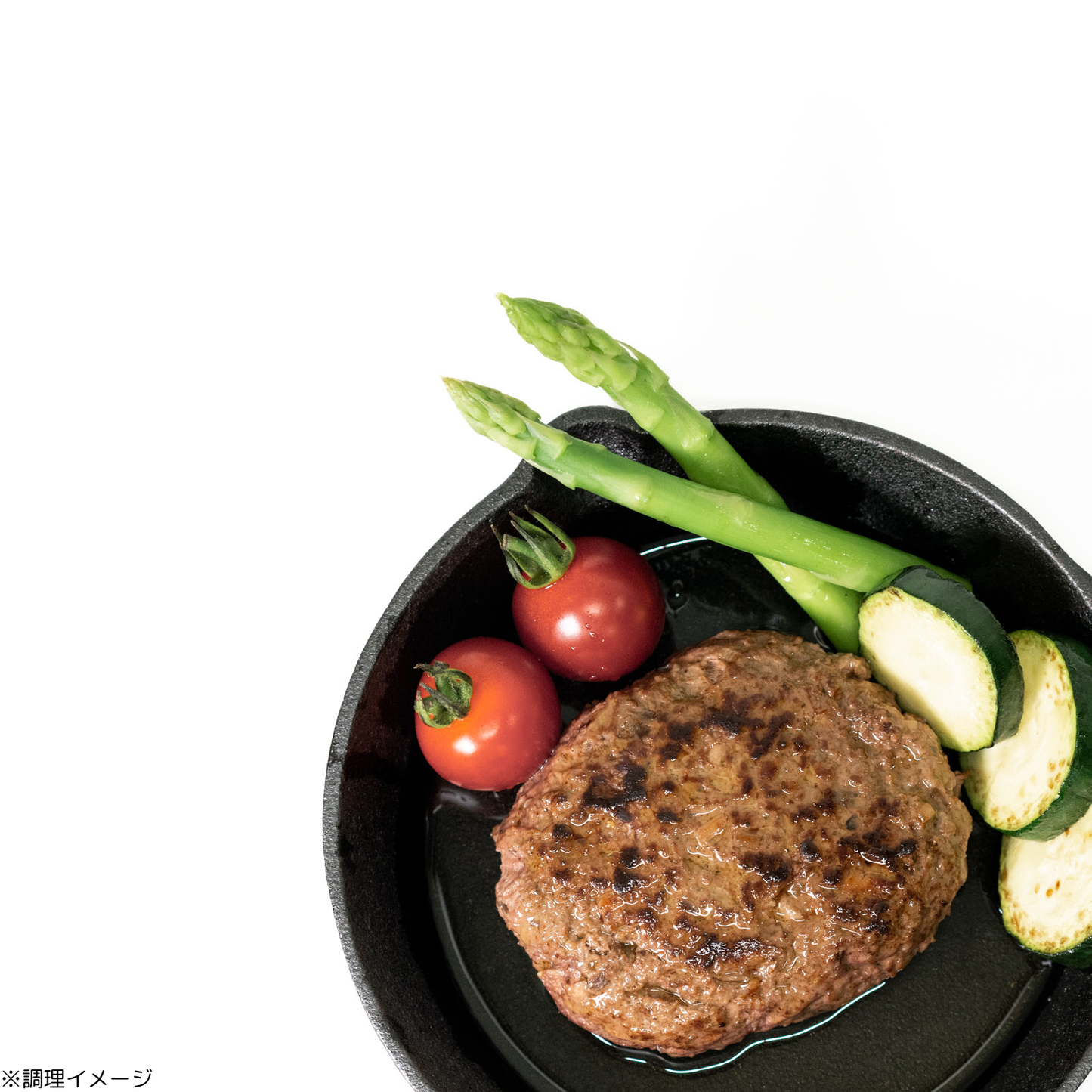 知夫里の塩と燻製胡椒で味わう、100%グラスフェッドビーフのハンバーグ【10個セット】